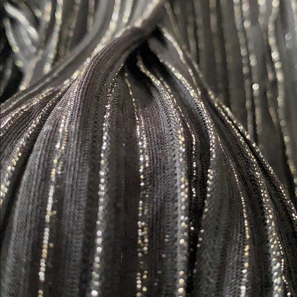 Vintage Translucent Zip Blouse with Sparkle - Picture 6 of 13